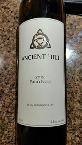 Ancient Hill Baco Noir 2012
